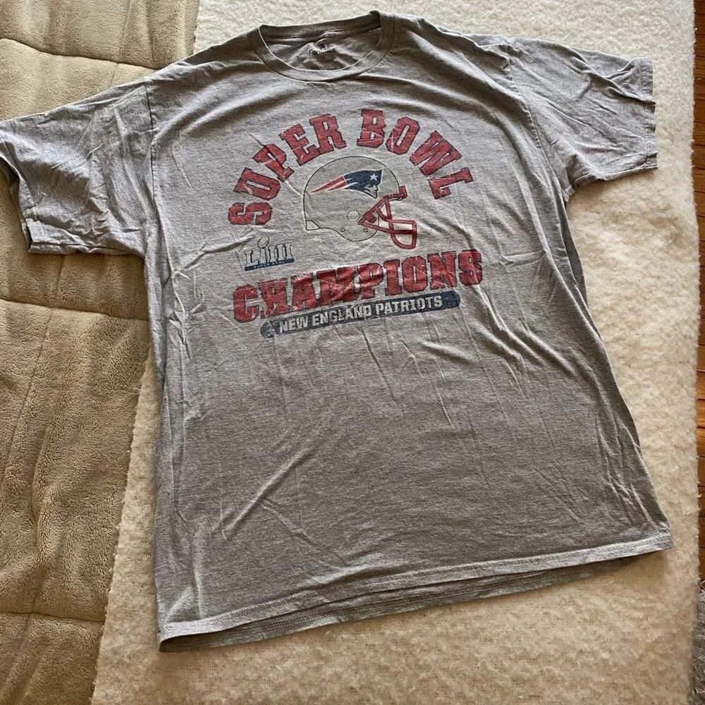 New England Patriots Superbowl Championship T-Shirt Size Large